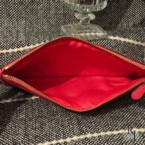 Coach Skinny Zip Pouch Case - Pink - Picture 10 of 10